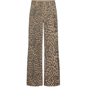 MOS MOSH - Luipaardprint Leo Broek - Veelkleurig - Dames