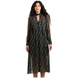 Pennyblack, Dames, Jurken, Zwart, Maat: M