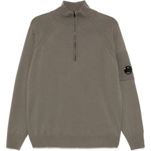 C.p. Company, Heren, Truien, Groen, Maat: 2XL Wol,