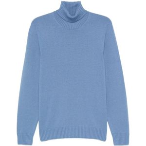 Drumohr, Heren, Truien, Blauw, Maat: S Wol,