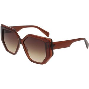 Liu Jo - LJ810s - Zonnebril - Bruin - Vierkant Frame - Bio-injectie