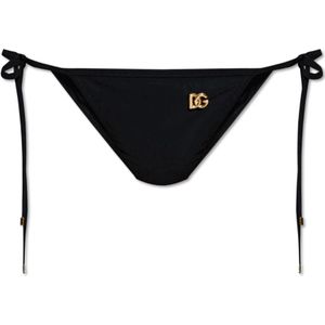 Dolce & Gabbana, Dames, Badkleding, Zwart, Maat: S
