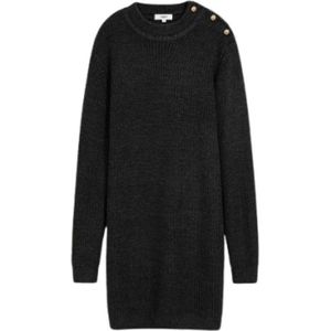 Suncoo, Dames, Jurken, Zwart, Maat: M Nylon,