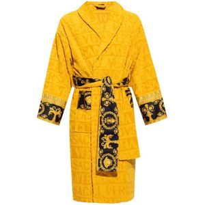 Versace, Heren, Nachtkleding & Lounge, Geel, Maat: L Katoen,