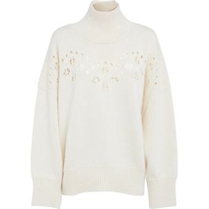 Chloé, Dames, Truien, Wit, Maat: XS Wol,