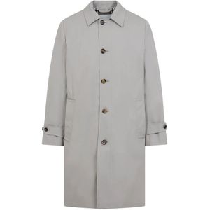 Burberry Heron Trench Coat , Gray , Heren , Maat: L