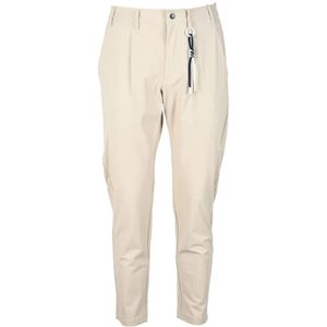 People of Shibuya, Heren, Broeken, Beige, Maat: M Nylon,