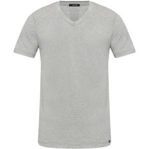 Tom Ford, Heren, Tops, Grijs, Maat: XL Katoen,