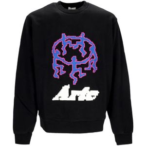 Arte Antwerp, Heren, Sweatshirts & Hoodies, Zwart, Maat: XL Katoen,
