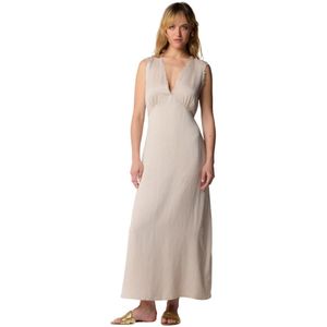 Kocca, Dames, Jurken, Beige, Maat: M