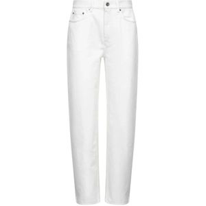 Loulou Studio, Dames, Jeans, Wit, Maat: W26 Katoen,