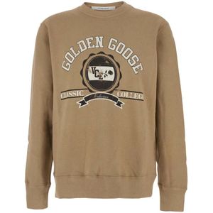 Golden Goose - Sweatshirt - Beige - Katoen