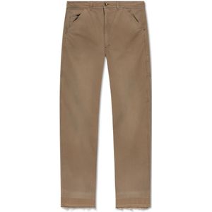 Maison Margiela, Heren, Broeken, Beige, Maat: W32 Katoen,