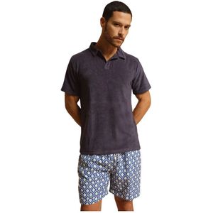 Peninsula, Heren, Tops, Blauw, Maat: S Katoen,