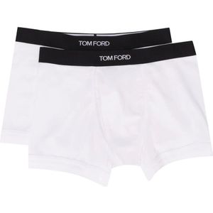 Tom Ford, Heren, Ondergoed, Wit, Maat: S Katoen,