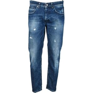 Dondup, Heren, Jeans, Blauw, Maat: W29 Katoen,