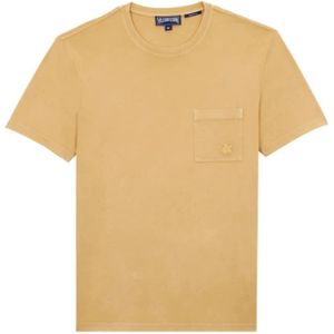 Vilebrequin, Heren, Tops, Bruin, Maat: S Katoen,