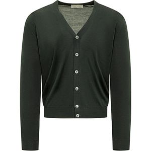Filippo De Laurentiis, Heren, Truien, Groen, Maat: 3XL