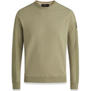Belstaff, Heren, Sweatshirts & Hoodies, Groen, Maat: L Katoen,