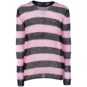 We11Done, Heren, Truien, Veelkleurig, Maat: S Wol,