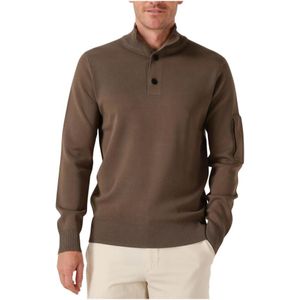 Genti, Heren, Truien, Bruin, Maat: M Viscose,