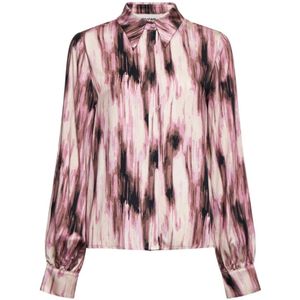 Silvian Heach, Dames, Blouses & Shirts, Veelkleurig, Maat: 2XS Denim,