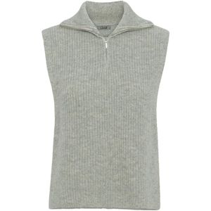 Lind, Dames, Truien, Grijs, Maat: XL Wol,