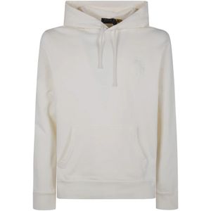 Polo Ralph Lauren, Heren, Sweatshirts & Hoodies, Beige, Maat: L Katoen,