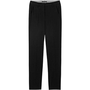 Luisa Cerano, Dames, Broeken, Zwart, Maat: S Poliester,