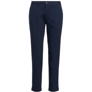 Polo Ralph Lauren, Dames, Broeken, Blauw, Maat: 2XS Katoen,