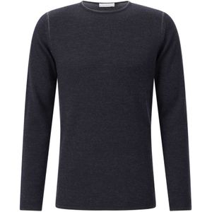 Kiefermann, Heren, Truien, Blauw, Maat: M Wol,