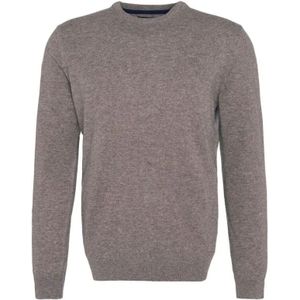 Barbour, Heren, Truien, Grijs, Maat: L Wol,