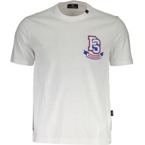 Plein Sport, Heren, Tops, Wit, Maat: XL Katoen,