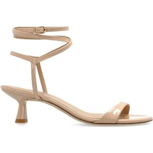 Stuart Weitzman, Dames, Schoenen, Beige, Maat: 37 1/2 EU Leer,