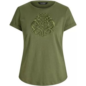 Ralph Lauren, Dames, Tops, Groen, Maat: L