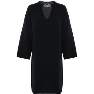 Kocca, Dames, Jurken, Zwart, Maat: L