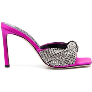 Sergio Rossi, Dames, Schoenen, Roze, Maat: 37 EU Leer,
