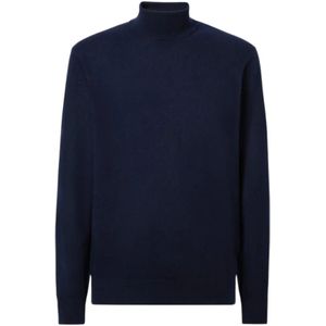 MC2 Saint Barth, Heren, Truien, Blauw, Maat: M Wol,