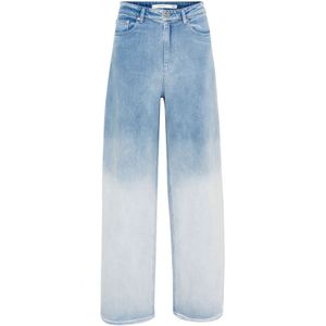 Gestuz - Bebbiegz Hw Wide Jeans - Faded Blue - Denim