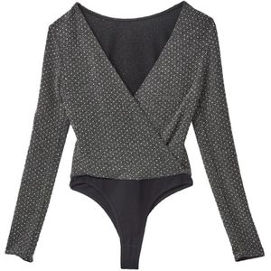 Karl Lagerfeld, Dames, Tops, Grijs, Maat: S Jersey,