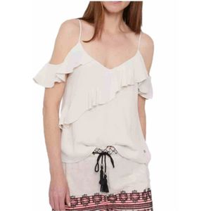 Pepe Jeans, Dames, Tops, Beige, Maat: M