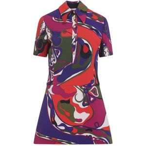 Pucci, Dames, Tops, Veelkleurig, Maat: S Viscose,