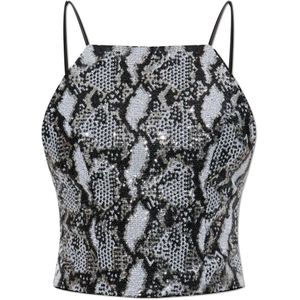 Iro, Dames, Tops, Zwart, Maat: M Nylon,