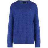 Wolen pullover van een mix van lanawol en kasjmier