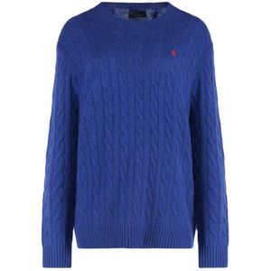 Wolen pullover van een mix van lanawol en kasjmier