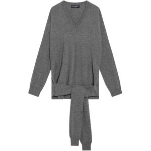 Dolce & Gabbana, Dames, Truien, Grijs, Maat: 2XS