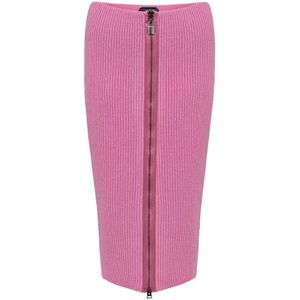 Tom Ford, Dames, Rokken, Roze, Maat: S Zijde,