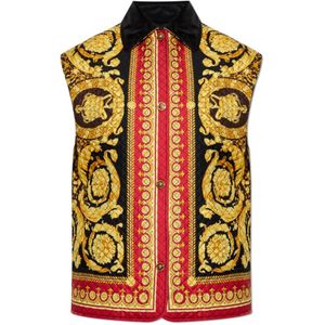 Versace, Dames, Jassen, Veelkleurig, Maat: 3XS Satijn,