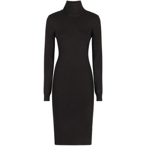 Givenchy, Dames, Jurken, Zwart, Maat: S Wol,