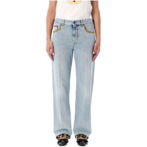 Valentino Garavani, Dames, Jeans, Blauw, Maat: W26 Denim,